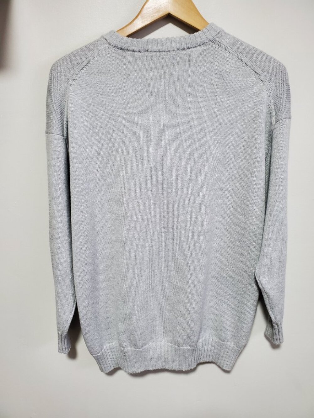 SUNDAY BEST Cotton Charm Peggy Teddy Bear Icon Sweater Grey Multi 2XS Aritzia - Picture 8 of 12